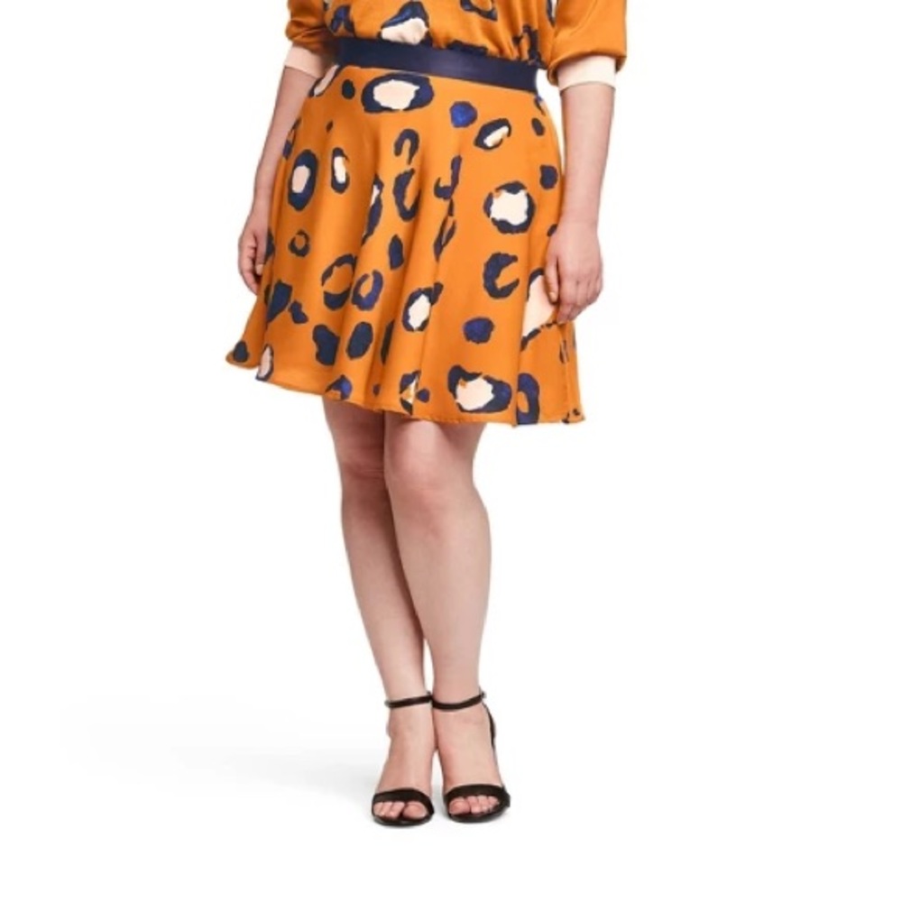 3.1 Phillip Lim Leopard Print A-Line Mini Skirt - Picture 8 of 12
